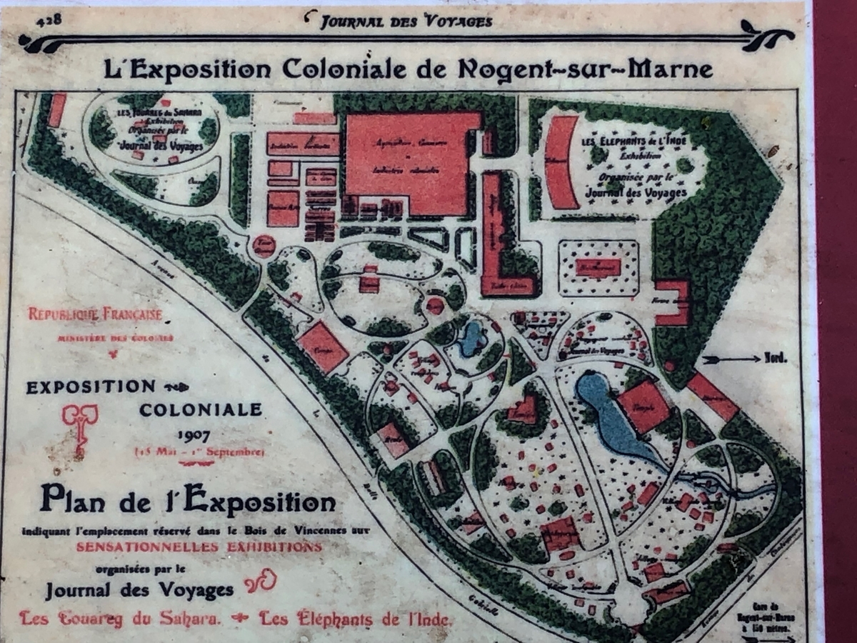 Plan de l'exposition