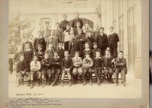  n°217 - Archives photos classe JS -5e D - 1900-1901 
