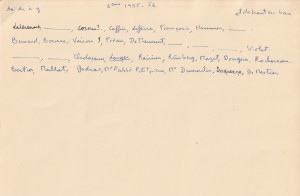  N° 831 bis classe de 6ème Gerson 1955-1956 