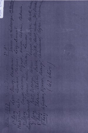  n°630-a 3eme A1 1917 noms  Antonio Para-Velasco 