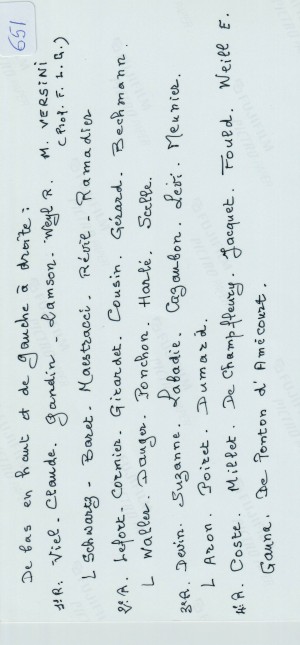  n°651-a 3emeA2 1932-1933 noms 