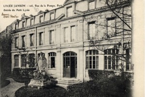  Entrée du Petit lycée, avenue Henri Martin 