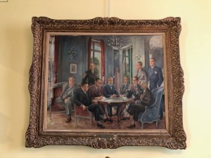  2- tableau avec R. Nordling au cercle suédois 