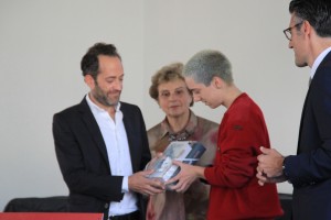  9- Remise du 2eme prix des Jansoniens à Léo Chatillon 