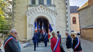  2- entrée pour la messe mémorielle à la Ferté Saint Aubin 